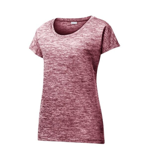 Sport-Tek Women's PosiCharge Electric Heather Sporty Tee.