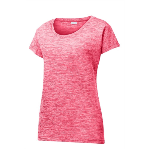 Sport-Tek Women's PosiCharge Electric Heather Sporty Tee.