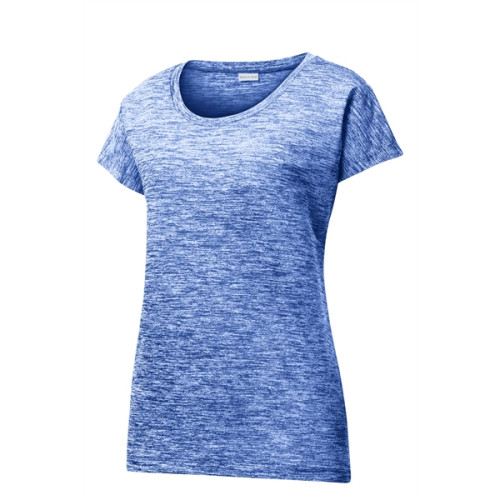 Sport-Tek Women's PosiCharge Electric Heather Sporty Tee.