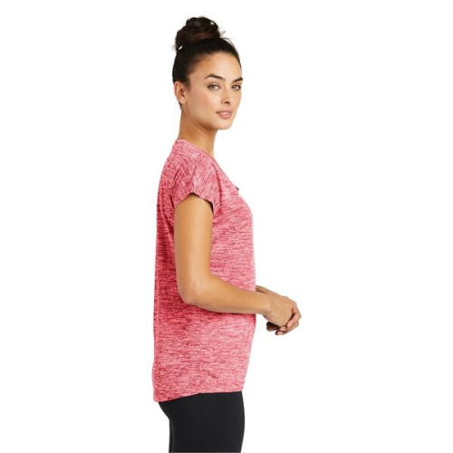 Sport-Tek Women's PosiCharge Electric Heather Sporty Tee.