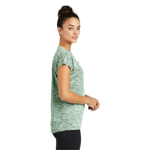 Sport-Tek Women's PosiCharge Electric Heather Sporty Tee.