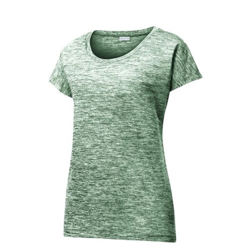 Sport-Tek Women's PosiCharge Electric Heather Sporty Tee.