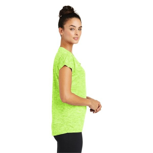 Sport-Tek Women's PosiCharge Electric Heather Sporty Tee.