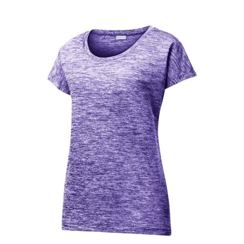 Sport-Tek Women's PosiCharge Electric Heather Sporty Tee.