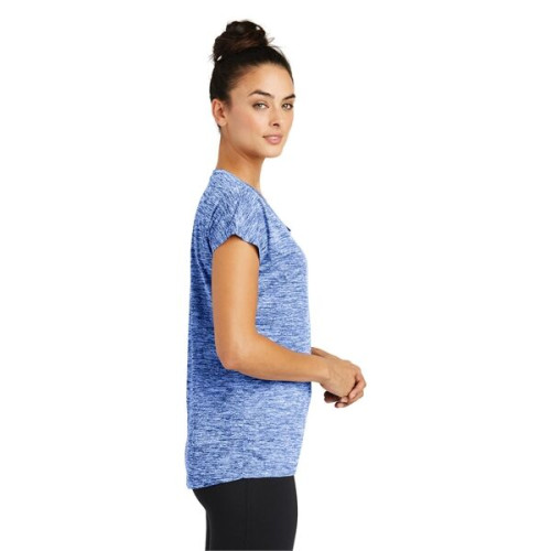 Sport-Tek Women's PosiCharge Electric Heather Sporty Tee.