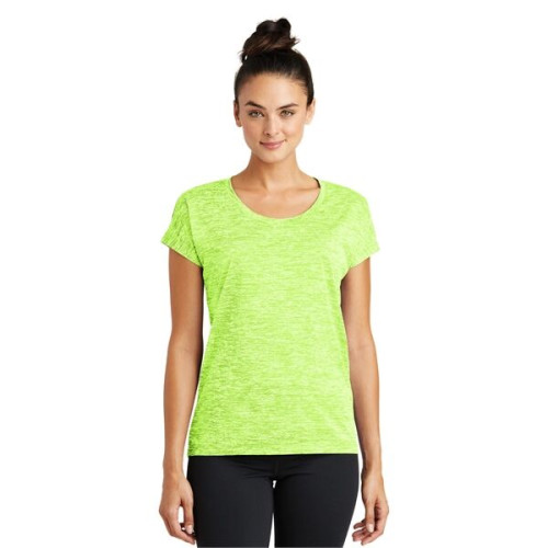 Sport-Tek Women's PosiCharge Electric Heather Sporty Tee.