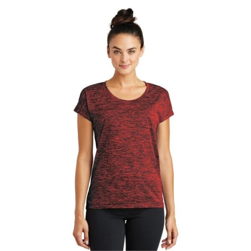Sport-Tek Women's PosiCharge Electric Heather Sporty Tee.