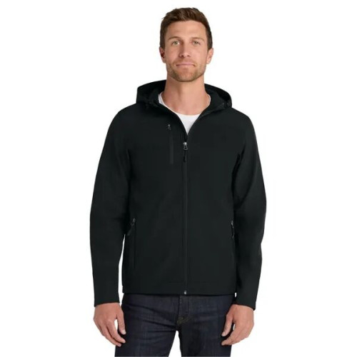 Port Authority Hooded Core Soft Shell Jacket.