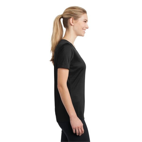 Sport-Tek Women's PosiCharge Competitor V-Neck Tee.
