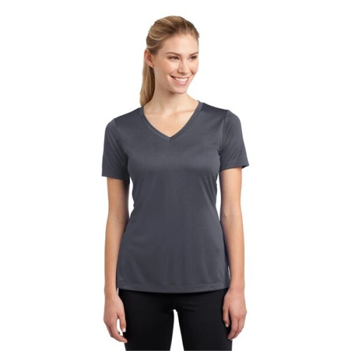 Sport-Tek Women's PosiCharge Competitor V-Neck Tee.