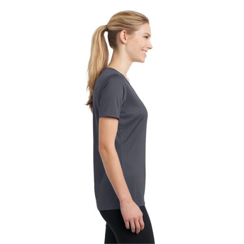 Sport-Tek Women's PosiCharge Competitor V-Neck Tee.