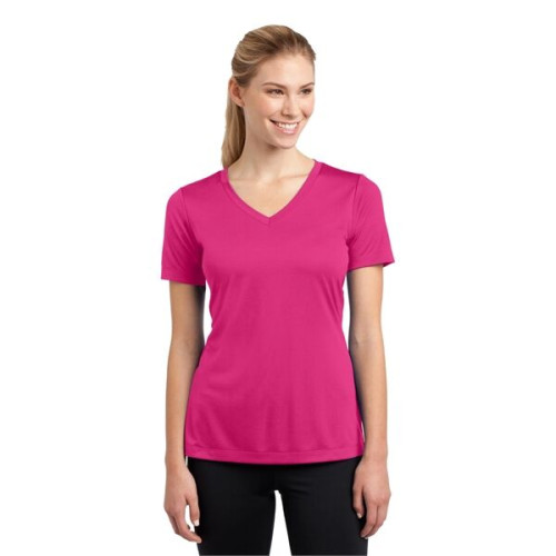 Sport-Tek Women's PosiCharge Competitor V-Neck Tee.