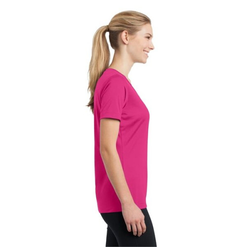 Sport-Tek Women's PosiCharge Competitor V-Neck Tee.