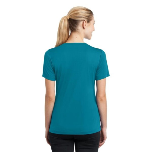 Sport-Tek Women's PosiCharge Competitor V-Neck Tee.