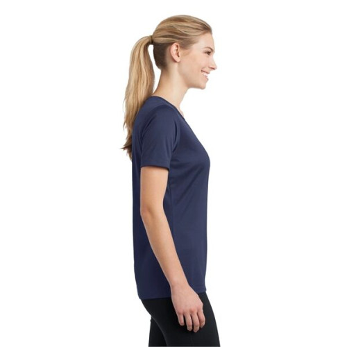 Sport-Tek Women's PosiCharge Competitor V-Neck Tee.