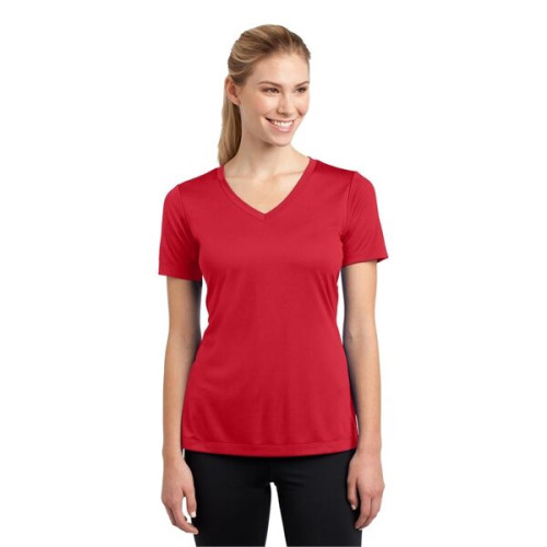Sport-Tek Women's PosiCharge Competitor V-Neck Tee.