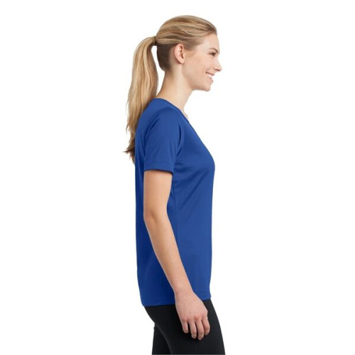 Sport-Tek Women's PosiCharge Competitor V-Neck Tee.