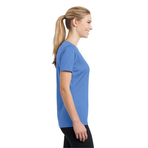 Sport-Tek Women's PosiCharge Competitor V-Neck Tee.