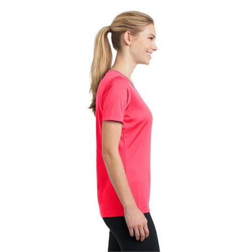 Sport-Tek Women's PosiCharge Competitor V-Neck Tee.