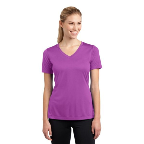 Sport-Tek Women's PosiCharge Competitor V-Neck Tee.