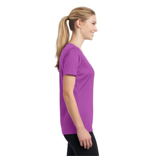 Sport-Tek Women's PosiCharge Competitor V-Neck Tee.