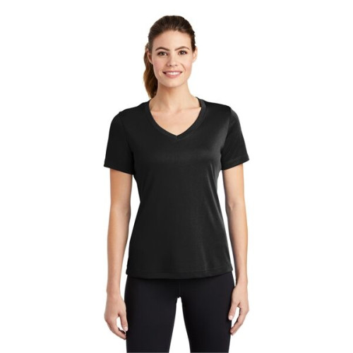 Sport-Tek Women's PosiCharge Competitor V-Neck Tee.