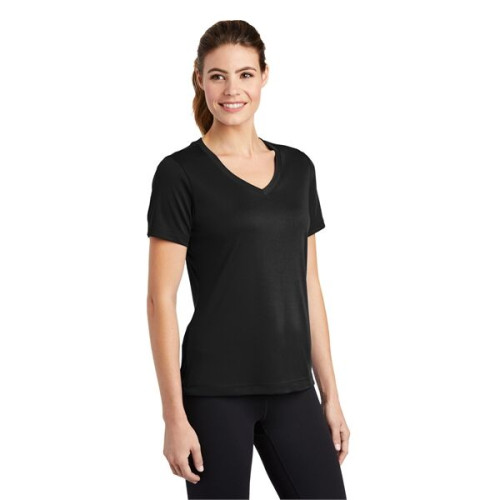 Sport-Tek Women's PosiCharge Competitor V-Neck Tee.