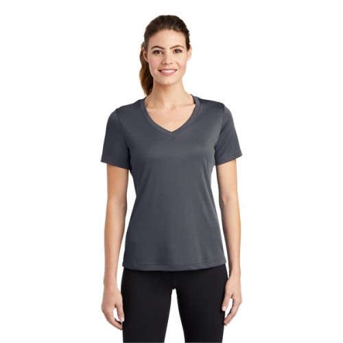 Sport-Tek Women's PosiCharge Competitor V-Neck Tee.