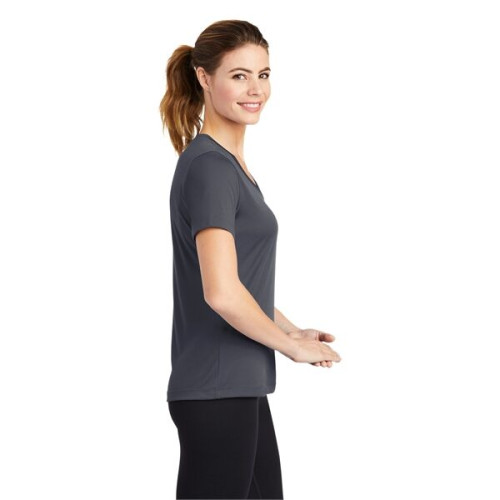 Sport-Tek Women's PosiCharge Competitor V-Neck Tee.