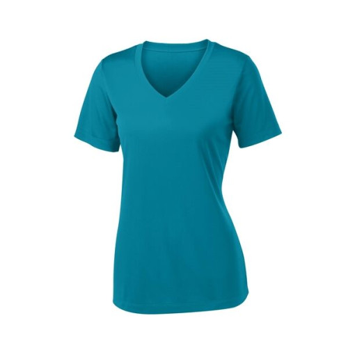 Sport-Tek Women's PosiCharge Competitor V-Neck Tee.