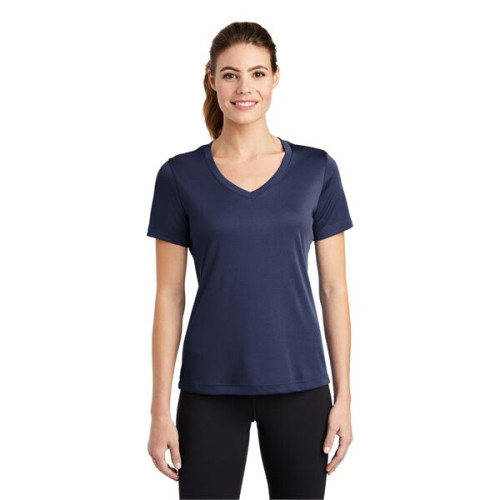 Sport-Tek Women's PosiCharge Competitor V-Neck Tee.
