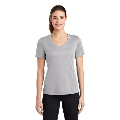 Sport-Tek Women's PosiCharge Competitor V-Neck Tee.