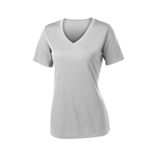 Sport-Tek Women's PosiCharge Competitor V-Neck Tee.