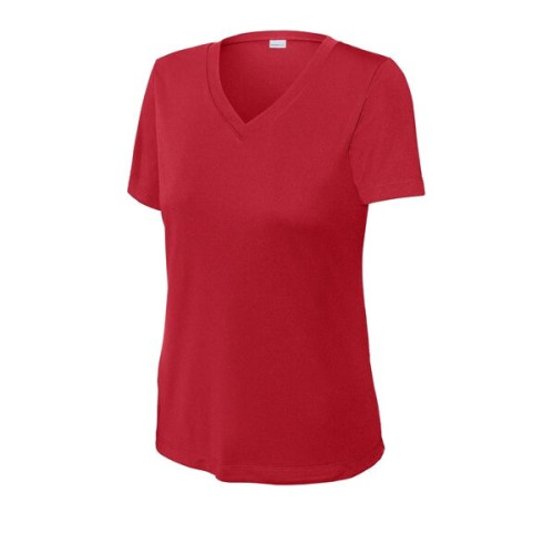 Sport-Tek Women's PosiCharge Competitor V-Neck Tee.