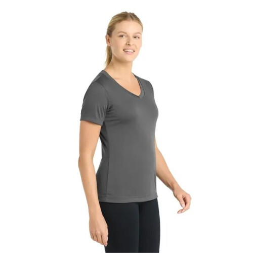 Sport-Tek Women's PosiCharge Competitor V-Neck Tee.