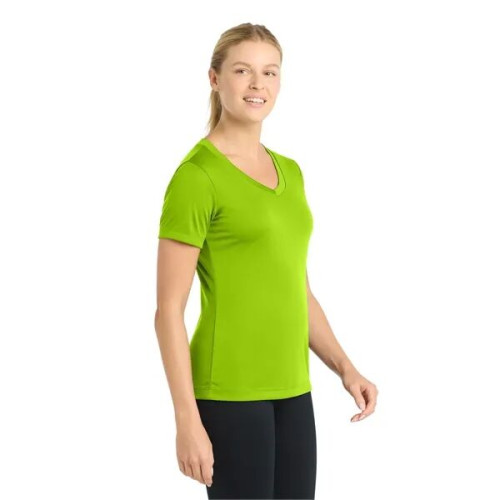 Sport-Tek Women's PosiCharge Competitor V-Neck Tee.