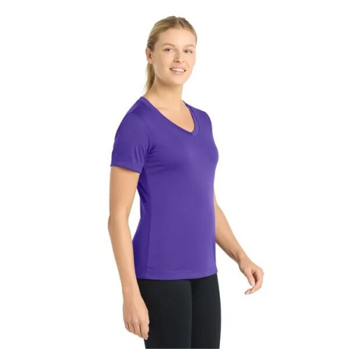 Sport-Tek Women's PosiCharge Competitor V-Neck Tee.