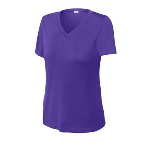 Sport-Tek Women's PosiCharge Competitor V-Neck Tee.