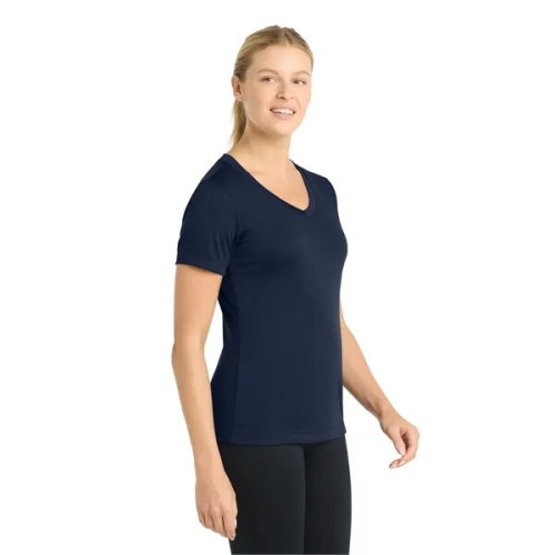 Sport-Tek Women's PosiCharge Competitor V-Neck Tee.