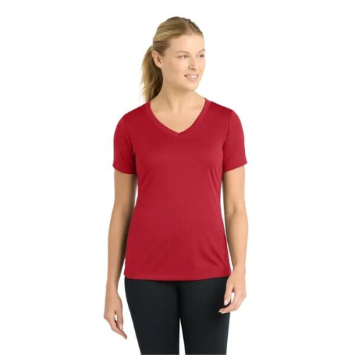 Sport-Tek Women's PosiCharge Competitor V-Neck Tee.