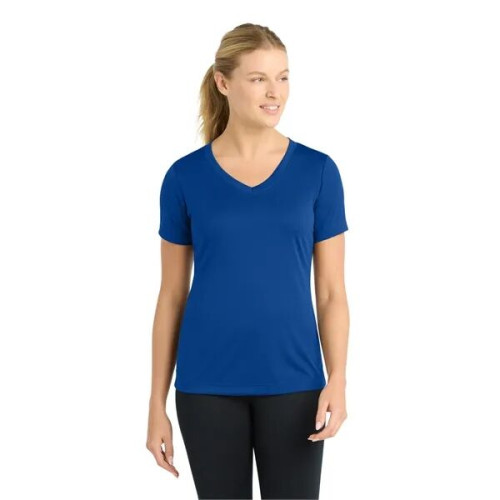 Sport-Tek Women's PosiCharge Competitor V-Neck Tee.