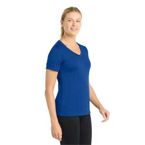 Sport-Tek Women's PosiCharge Competitor V-Neck Tee.