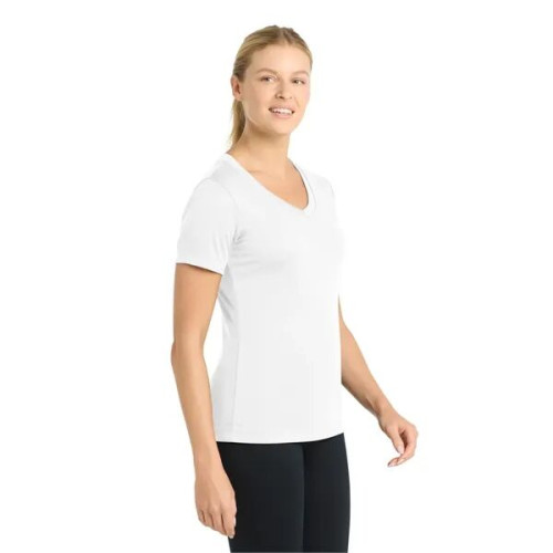 Sport-Tek Women's PosiCharge Competitor V-Neck Tee.