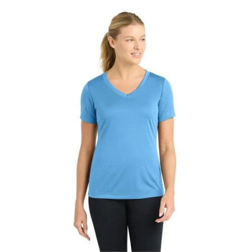 Sport-Tek Women's PosiCharge Competitor V-Neck Tee.