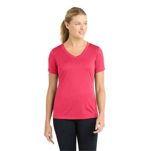 Sport-Tek Women's PosiCharge Competitor V-Neck Tee.