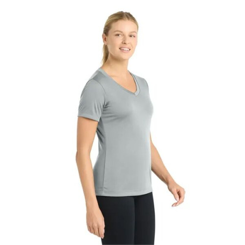 Sport-Tek Women's PosiCharge Competitor V-Neck Tee.