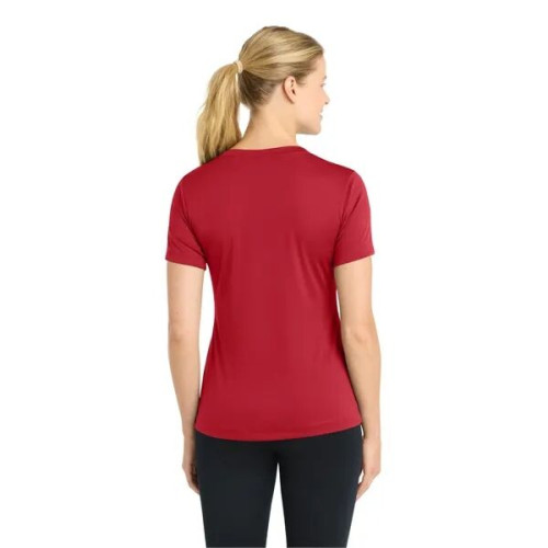 Sport-Tek Women's PosiCharge Competitor V-Neck Tee.