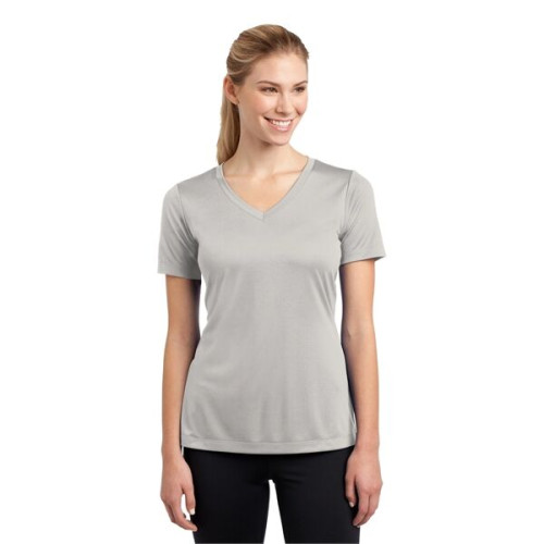 Sport-Tek Women's PosiCharge Competitor V-Neck Tee.