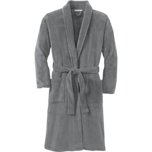 Port Authority Plush Microfleece Shawl Collar Robe.