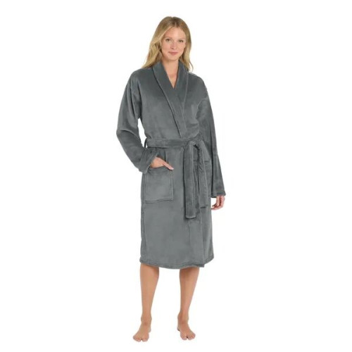 Port Authority Plush Microfleece Shawl Collar Robe.